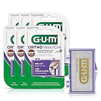 Algopix Similar Product 9 - GUM Orthodontic Wax for Braces and
