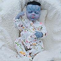 Algopix Similar Product 3 - BabeNook 20 inch Cuddly Asleep Lifelike