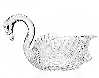 Algopix Similar Product 14 - Godinger Swan Centerpiece Bowl Crystal