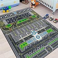 Algopix Similar Product 11 - Kids Rug Excavator Playmat Rugs  5x7