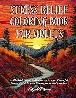 Algopix Similar Product 2 - Stress Relief Coloring Book for Adults