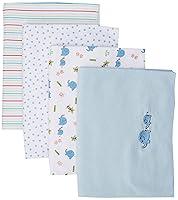 Algopix Similar Product 4 - SpaSilk Unisexbaby Newborn 4 Pack 100