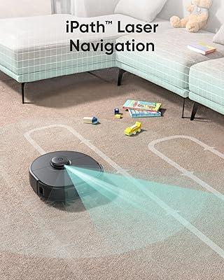 Robot Vacuum, Honiture Q5 APP & Alexa Robotic Vacuum, 2-in-1 Sweeping and  Mopping Smart Self-Charging Cleaner, 180mins Runtime with