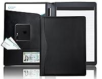 Algopix Similar Product 13 - Padfolio Portfolio Folder PU Leather