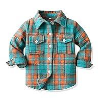 Algopix Similar Product 10 - SUERGHWAX Boys Fall Shirts Baby Girls