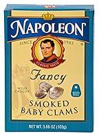 Algopix Similar Product 9 - Napoleon Fancy SMOKED BABY CLAMS 366oz