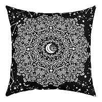 Algopix Similar Product 2 - Homewish Glitter Moon Throw Pillow