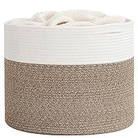 Algopix Similar Product 16 - Goodpick Large Cotton Rope Basket