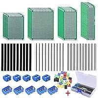 Algopix Similar Product 16 - AUSTOR 100 Pcs PCB Board Kit Including