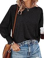 Algopix Similar Product 8 - Sucolan Womens Tops 2024 Fall Fashion