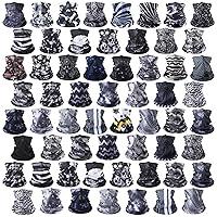 Algopix Similar Product 16 - Didaey 60 Pcs Headwear Bandana Seamless