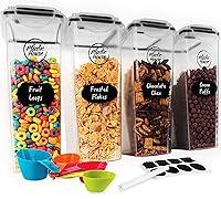 Algopix Similar Product 1 - Plastic House Cereal Containers Storage