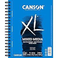 Algopix Similar Product 4 - Canson XL Series Mixed Media Pad Side