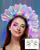 Algopix Similar Product 12 - Bnsikun Light Up Headband Led Crown