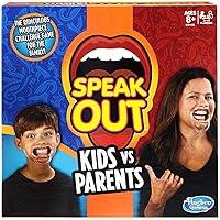 Algopix Similar Product 15 - Hasbro Speak Out Kids Vs Parents Game