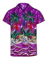 Algopix Similar Product 18 - Hawaiian Shirt for Men Summer Tropical