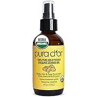 Algopix Similar Product 3 - PURA DOR Organic Jojoba Oil 4oz 