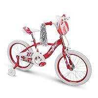 Algopix Similar Product 4 - Huffy 18" Glimmer Girls Bike, Cherry Red