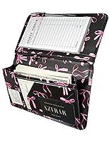 Algopix Similar Product 14 - Server Book with Zipper Pocket and