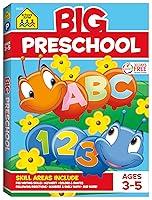 Algopix Similar Product 7 - School Zone Big Preschool Workbook 320