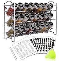 Algopix Similar Product 20 - SWOMMOLY Spice Rack Organizer with 24