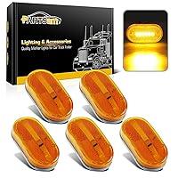 Algopix Similar Product 11 - Partsam 5pcs Amber LED Marker Light