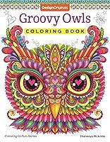 Algopix Similar Product 2 - Groovy Owls Coloring Book Coloring is