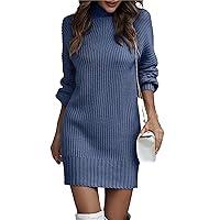 Algopix Similar Product 12 - WomenS 2024 Ribbed Long Sleeve Sweater