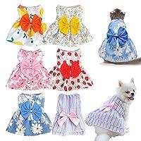 Algopix Similar Product 8 - KATOLK 6 Pack Dog Clothes for Small