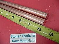 Algopix Similar Product 18 - 2 Pieces 12 C110 Copper Round Rod 8