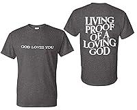 Algopix Similar Product 9 - Christian Shirts for Men Faith Over