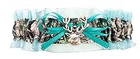 Algopix Similar Product 12 - Camouflage Teal Organza Wedding