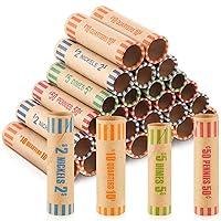 Algopix Similar Product 3 - 512 Pieces Assorted Coin Wrappers Rolls