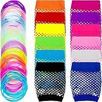 Algopix Similar Product 5 - TecUnite 12 Pairs Neon Colored
