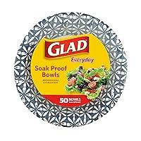 Algopix Similar Product 8 - Glad 16 oz Paper Bowls With Daisy