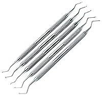 Algopix Similar Product 13 - 5 Pcs Superior Dental Excavator Spoons