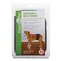 Algopix Similar Product 15 - Clean Go Pet Washable Male Wrap 