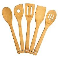 Algopix Similar Product 2 - Totally Bamboo 5Piece Cooking Utensil