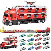 Algopix Similar Product 3 - Mega Hauler Truck with Ejection Race