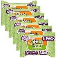 Algopix Similar Product 3 - Saline Nose Wipes by Boogie for Baby 