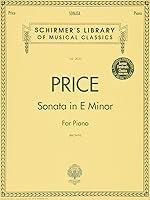 Algopix Similar Product 10 - Sonata in E minor Schirmer Library of