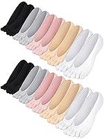 Algopix Similar Product 20 - Bencailor 10 Pairs Women Toe Socks