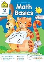 Algopix Similar Product 3 - School Zone  Math Basics 2 Workbook 