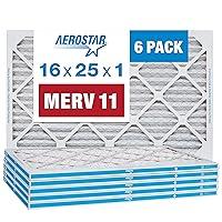 Algopix Similar Product 11 - Aerostar 16x25x1 Air Filter MERV 11