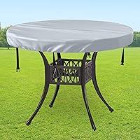 Algopix Similar Product 11 - FUANGUI Round Table Cover Waterproof