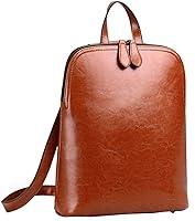 Algopix Similar Product 17 - HESHE Leather Fashion Backpack Purse