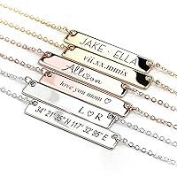 Algopix Similar Product 15 - Personalized Customizable Necklace