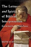 Algopix Similar Product 18 - The Letter and Spirit of Biblical