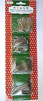 Algopix Similar Product 7 - Silver Metal Ornament Hooks Pack Of 300