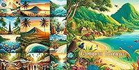 Algopix Similar Product 19 - Comoros Canvas Colorful Cultural